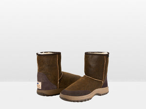 International Aussie Uggies Adults Bomber Chestnut Outdoor Short Ugg Boot