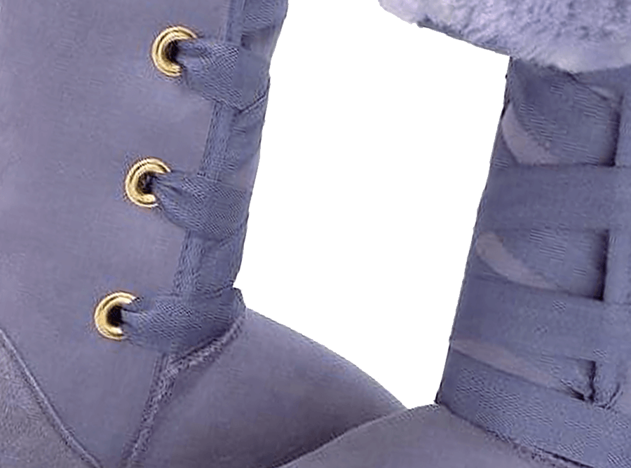Adults Lilac Dance Tall Ugg Boot Detail