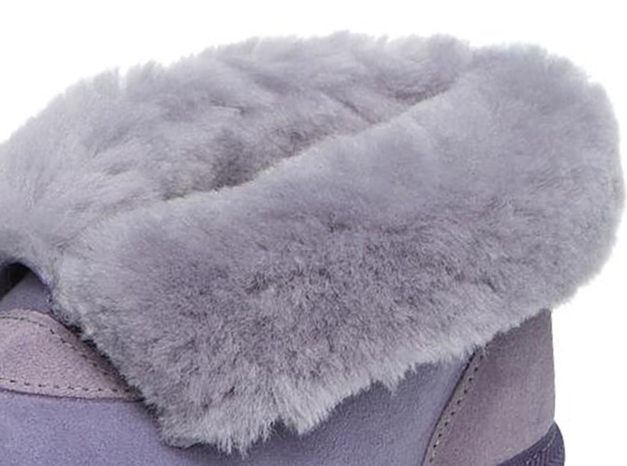 Adults Lilac Classic Ugg Style Slipper Cuff