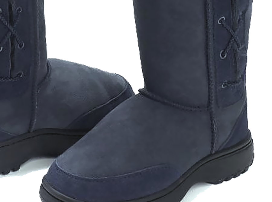Navy blue on sale tall ugg boots