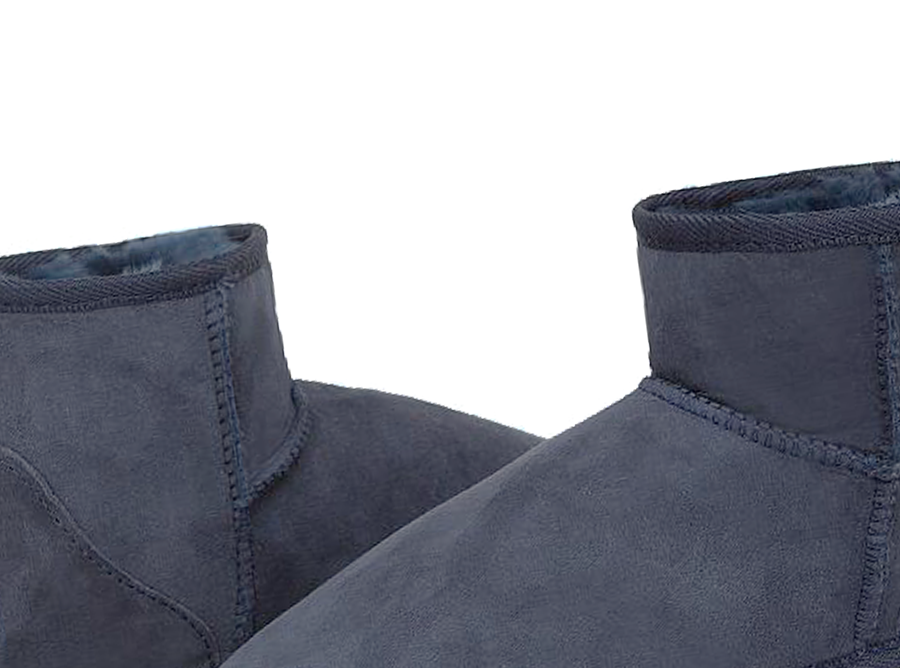 Navy blue shop mini ugg boots