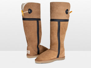 Adult's Arya Extra Tall Ugg Boot Chestnut