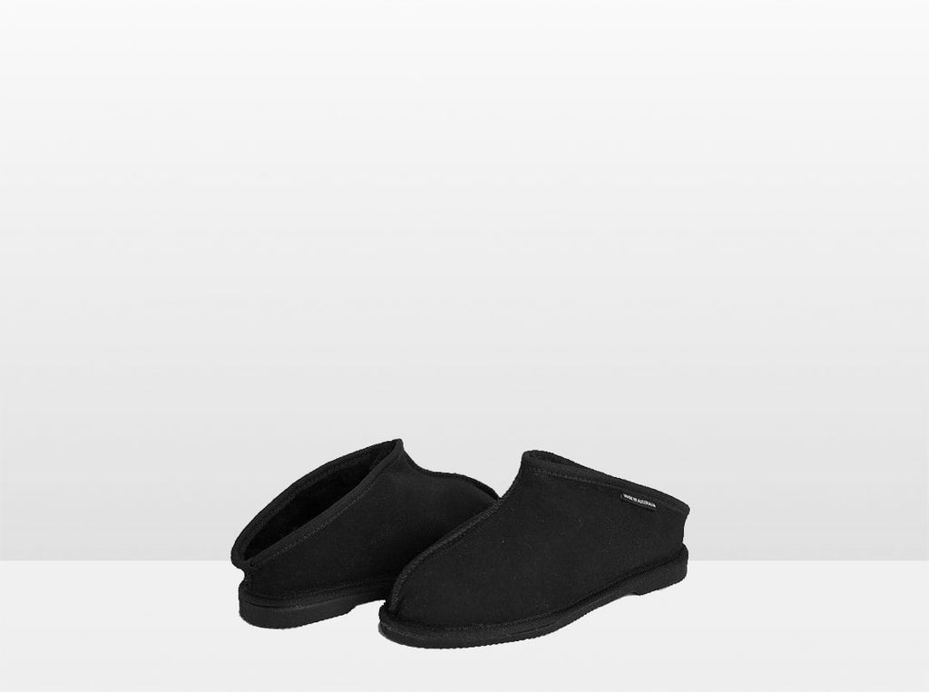 Adults Black Classic Kalu Ugg Style Slippers