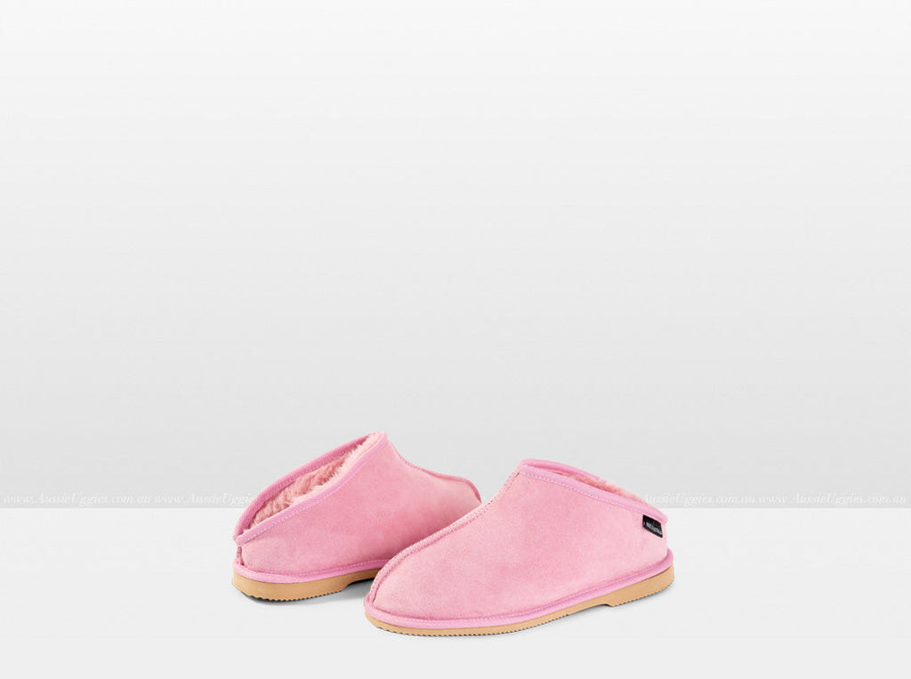 Adults Pink Classic Kalu Ugg Style Slippers