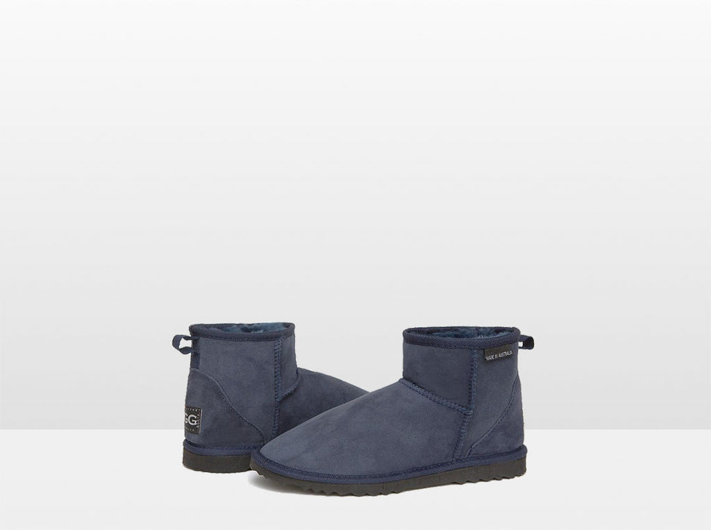 Adults Navy Blue Classic Mini Ugg Boots