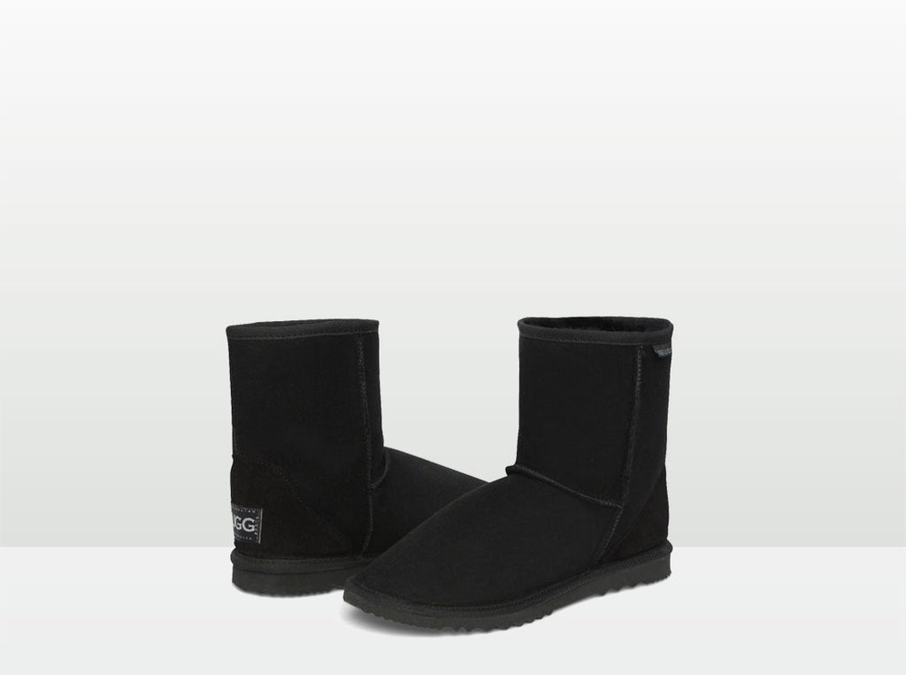 Adults Black Classic Short Ugg Boots