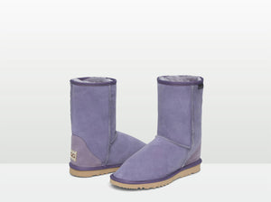 Adults Lilac Short Deluxe Ugg Boots