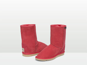 Adults Scarlet Short Deluxe Ugg Boot
