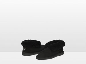Adults Black Classic Ugg Style Slippers