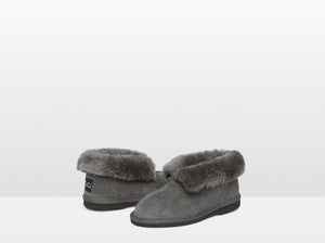 Adults Grey Classic Ugg Style Slippers