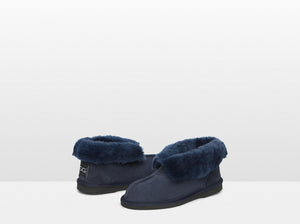 Adults Navy Classic Ugg Style Slipper