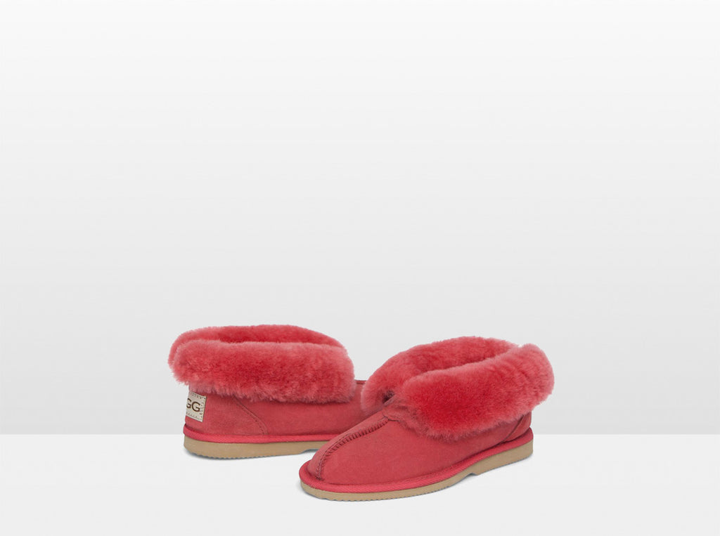 Adults Scarlet Classic Ugg Style Slipper