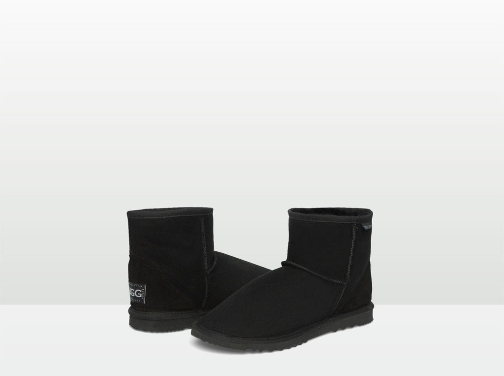 Adults Black Classic Ultra Short Ugg Boots