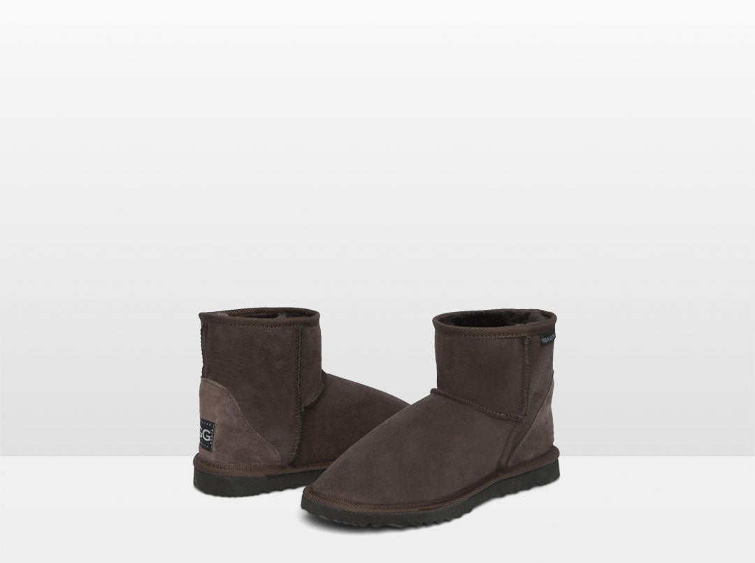 Dark brown short ugg boots sale
