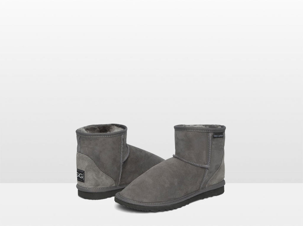 Grey sales boy uggs
