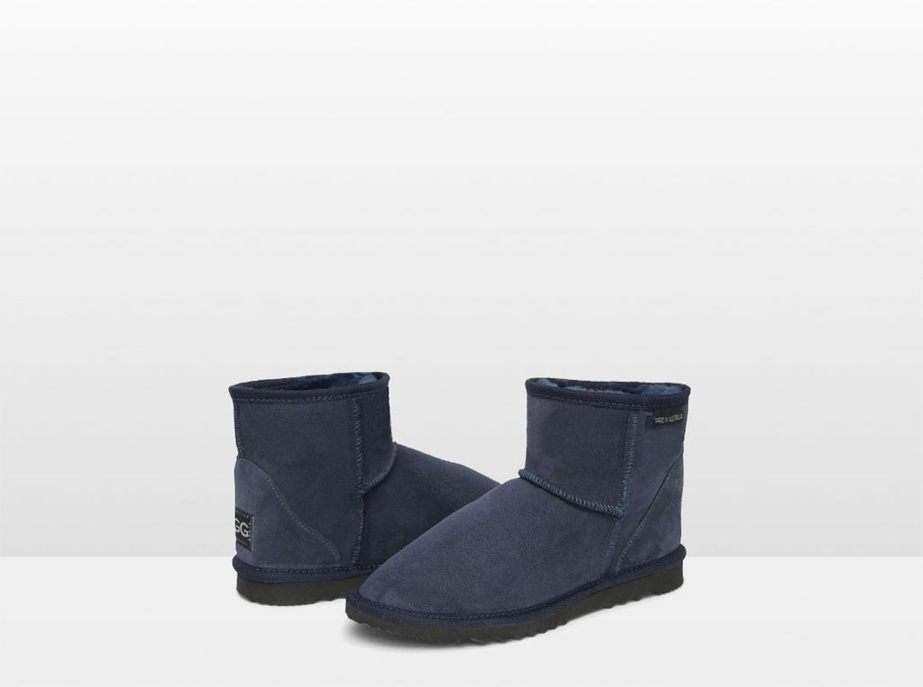 Adults Navy Blue Classic Ultra Short Ugg Boots
