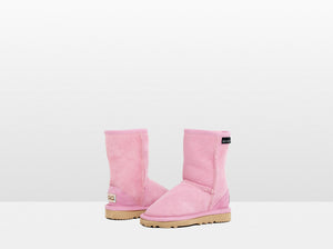 Kids Pink Classic Ugg Boot