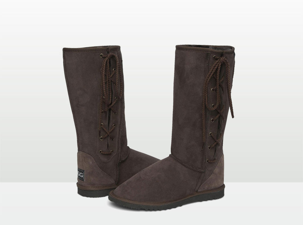 Chocolate brown tall ugg boots sale