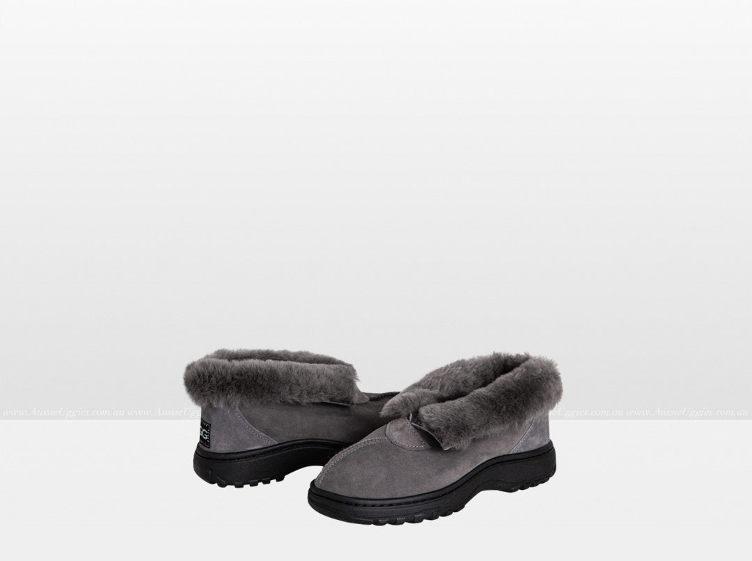 SALE Outdoor Slipper AU Mens AU Ladies 10 Grey - Main Image